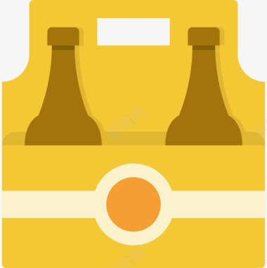 瓶啤酒21瓶平的图标图标