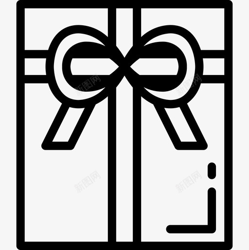 礼物圣诞137直系图标svg_新图网 https://ixintu.com 圣诞137 直系 礼物