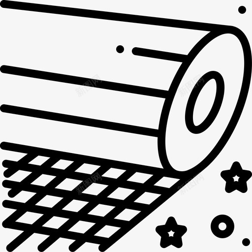 玻璃纤维塑料滚轴图标svg_新图网 https://ixintu.com 塑料 扰流板 滚轴 玻璃纤维
