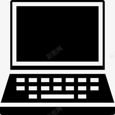 笔记本电脑电脑硬件14填充图标图标