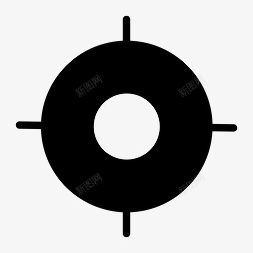 位置圆圈gps图标svg_新图网 https://ixintu.com gps 位置 圆圈 所有尺寸的基本集合 目标