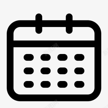 日历应用程序日期图标图标
