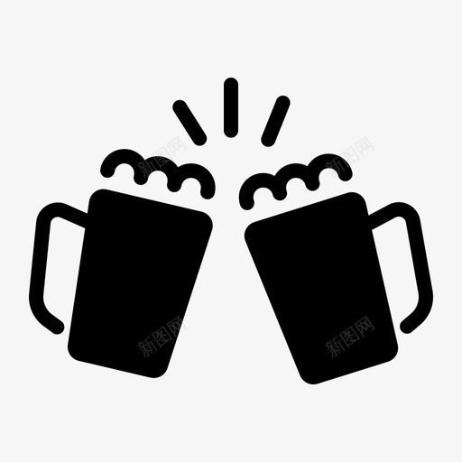 娱乐津贴啤酒啦啦队图标svg_新图网 https://ixintu.com 啤酒 啦啦队 娱乐津贴 客人 客户 找工作 饮料