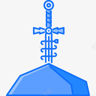 神剑万圣节61蓝色图标图标