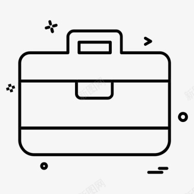 箱子包手提箱图标图标