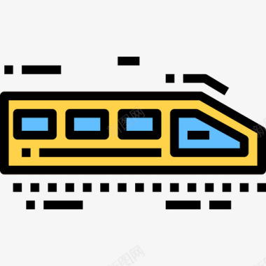 列车物流9线颜色图标图标