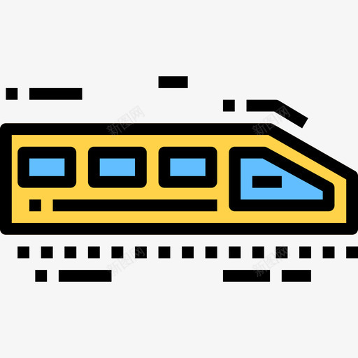 列车物流9线颜色图标svg_新图网 https://ixintu.com 列车 物流9 线颜色