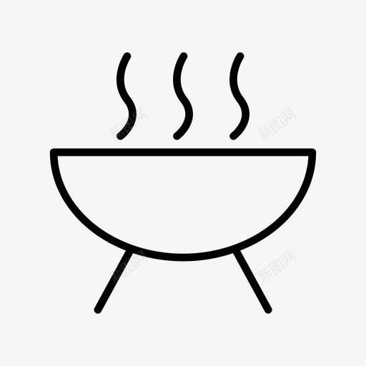 烹饪菜肴饮食图标svg_新图网 https://ixintu.com 厨房和食物 烧烤 烹饪 菜肴 食物 餐厅 饮食