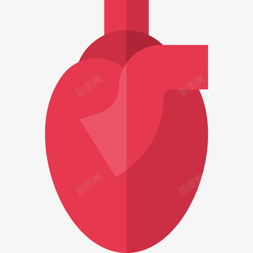 心脏生物学4平坦图标svg_新图网 https://ixintu.com 平坦 心脏 生物学4