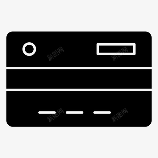 信用卡atm卡银行图标svg_新图网 https://ixintu.com atm卡 信用卡 银行