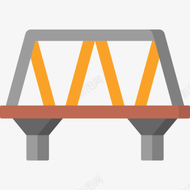 桥铁路11平坦图标图标