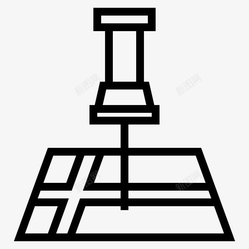 定位图gps位置图标svg_新图网 https://ixintu.com gps 位置 定位图 标记 目标