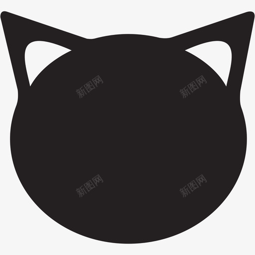 Cats 2svg_新图网 https://ixintu.com Cats 2 单色 扁平 简约 可爱 圆润