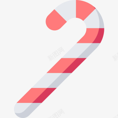 CandyCane圣诞127扁平图标图标