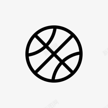 篮球nba运动球图标图标