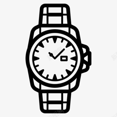 商务手表珠宝时间图标图标