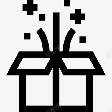 礼物礼物16直系图标图标