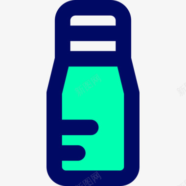 水瓶运动32绿影图标图标