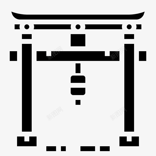 东丽亚洲日本图标svg_新图网 https://ixintu.com 东丽 亚洲 地标 日本 日本实心图标