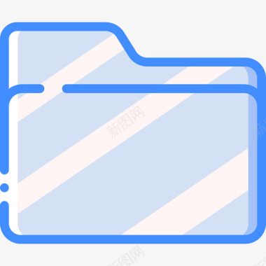 文件夹essentials27蓝色图标图标
