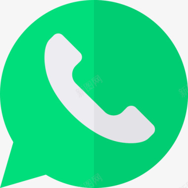 Whatsapp社交媒体49持平图标图标
