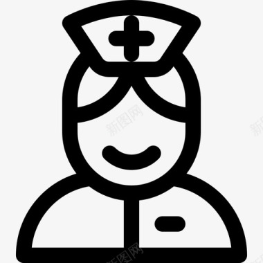 护士17号医院直系图标图标