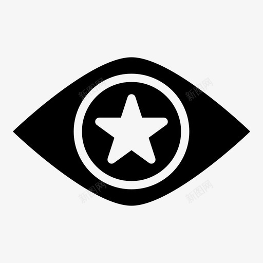 迷幻的眼球迷幻的眼睛图标svg_新图网 https://ixintu.com 迷幻的眼球 迷幻的眼睛
