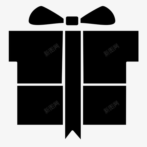 礼物盒子礼品盒图标svg_新图网 https://ixintu.com 盒子 礼品盒 礼物