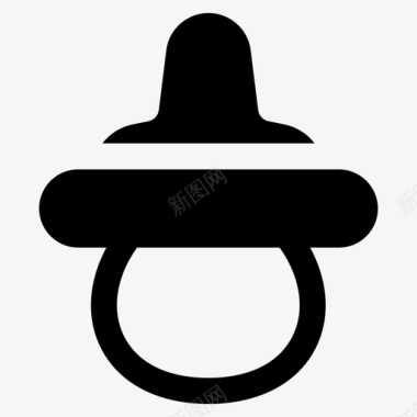 假人婴儿童年图标图标