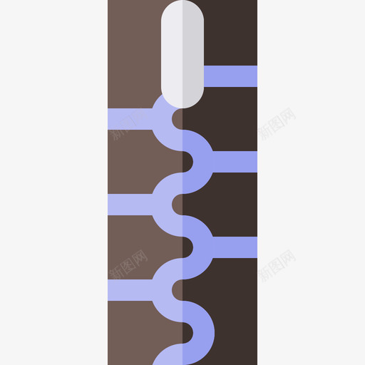 拉链针织2平纹图标svg_新图网 https://ixintu.com 平纹 拉链 针织2