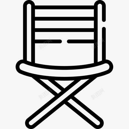 椅子烧烤18直系图标svg_新图网 https://ixintu.com 椅子 烧烤18 直系