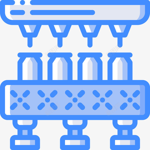 输送机工业39蓝色图标svg_新图网 https://ixintu.com 工业39 蓝色 输送机