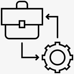 业务拓展业务拓展公文包装备图标高清图片