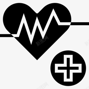 心率健康护理21填充图标图标