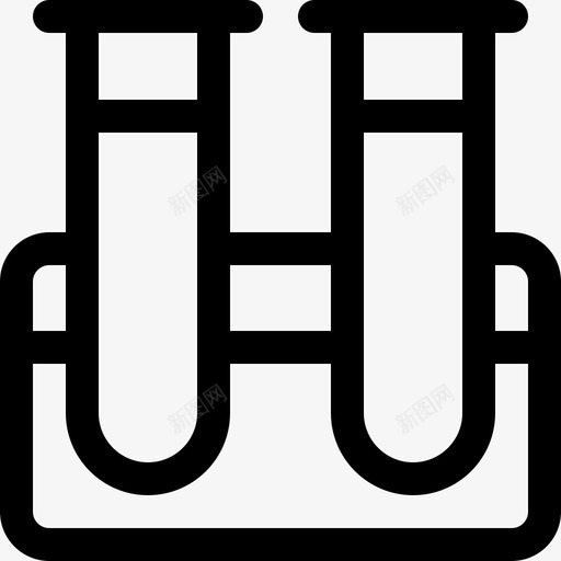 血样17号医院直线型图标svg_新图网 https://ixintu.com 17号医院 直线型 血样