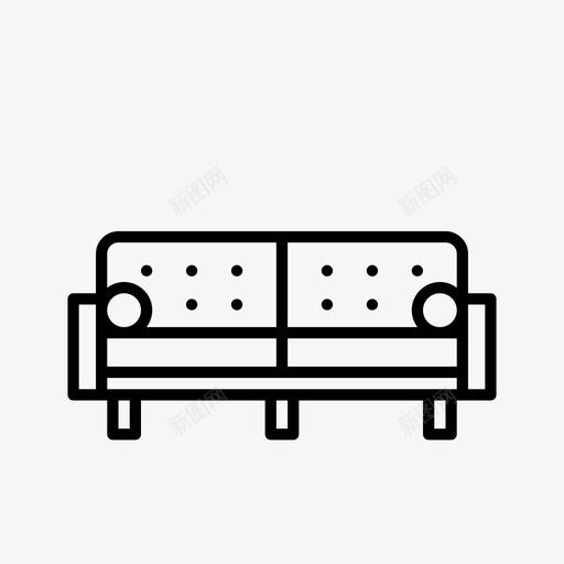 沙发家具斯堪的纳维亚图标svg_新图网 https://ixintu.com 家具 斯堪的纳维亚 斯堪的纳维亚家具 沙发
