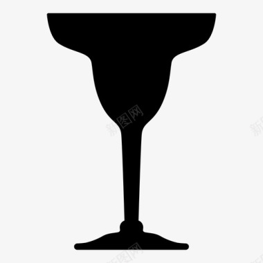 玛格丽塔杯酒精饮料图标图标
