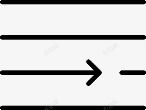 文本段落空格图标svg_新图网 https://ixintu.com 排版 措辞 数字化薄 文本 段落 空格