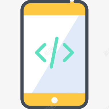 智能手机数字工具双色图标图标