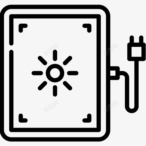 灯箱艺术工作室16线性图标svg_新图网 https://ixintu.com 灯箱 线性 艺术工作室16