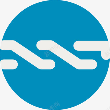 Nxt电子商务和支付方式徽标扁平图标图标