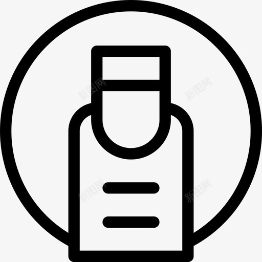 指纹扫描控制论线性图标svg_新图网 https://ixintu.com 指纹扫描 控制论 线性