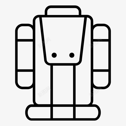 背包包旅行包图标svg_新图网 https://ixintu.com 包 旅行包 背包