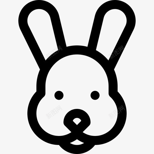 兔子宠物店20直系图标svg_新图网 https://ixintu.com 兔子 宠物店20 直系