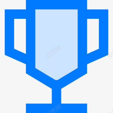 奖品运动58蓝色图标图标