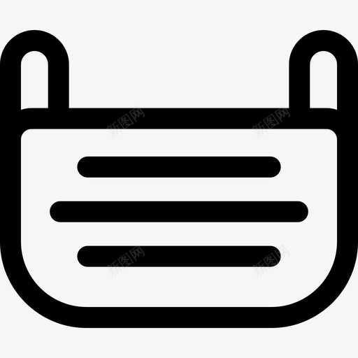 面罩牙医13线状图标svg_新图网 https://ixintu.com 牙医13 线状 面罩