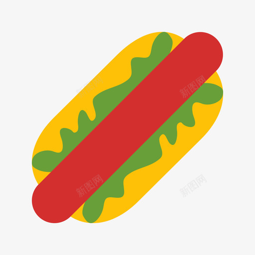 Hot Dogsvg_新图网 https://ixintu.com Hot Dog