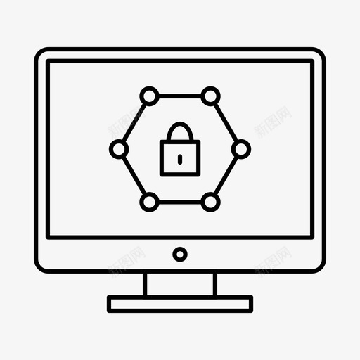 受保护的网络lcd锁定图标svg_新图网 https://ixintu.com lcd seo线路 受保护的网络 密码保护 锁定