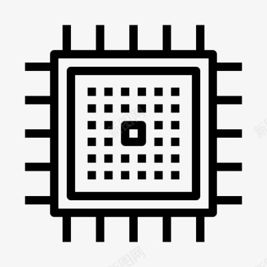 cpuai芯片图标图标