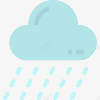 雨149号天气平坦图标图标